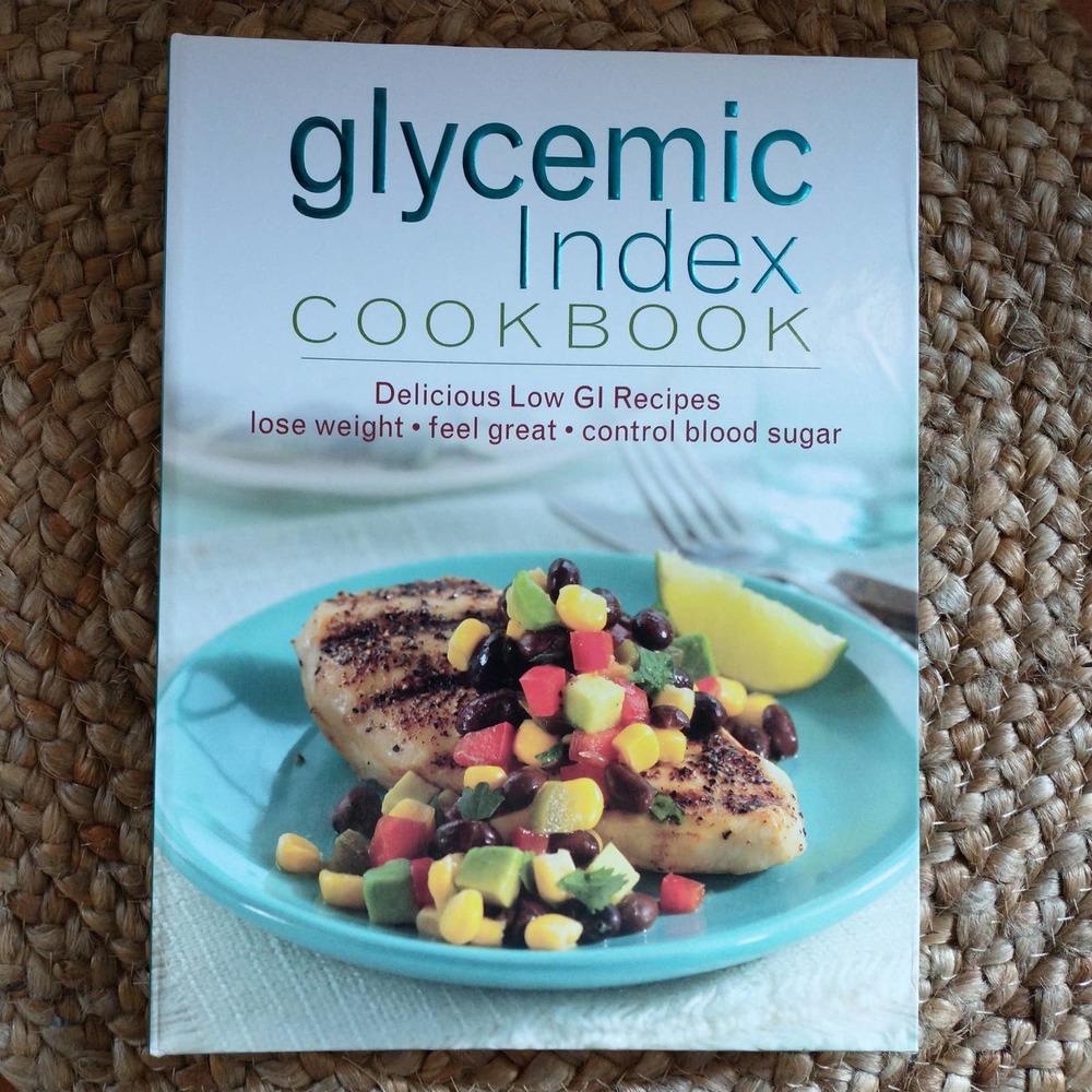 Glycemic Index cookbook low GI foods for controlling blood sugar Diabetic